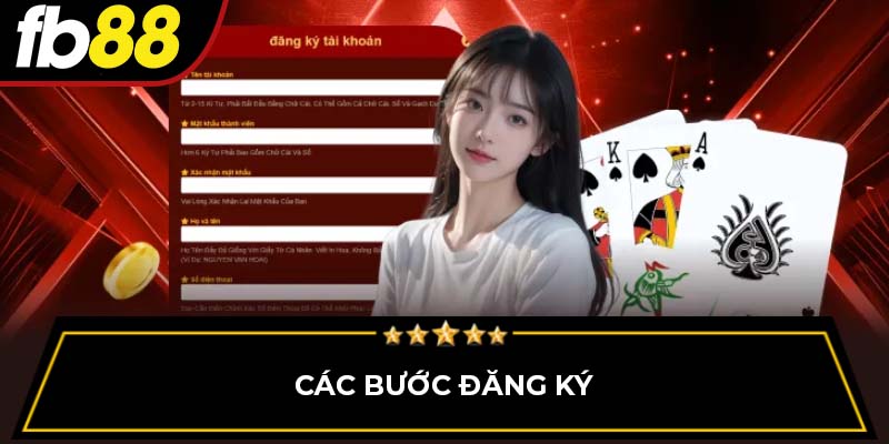 Các bước đăng ký